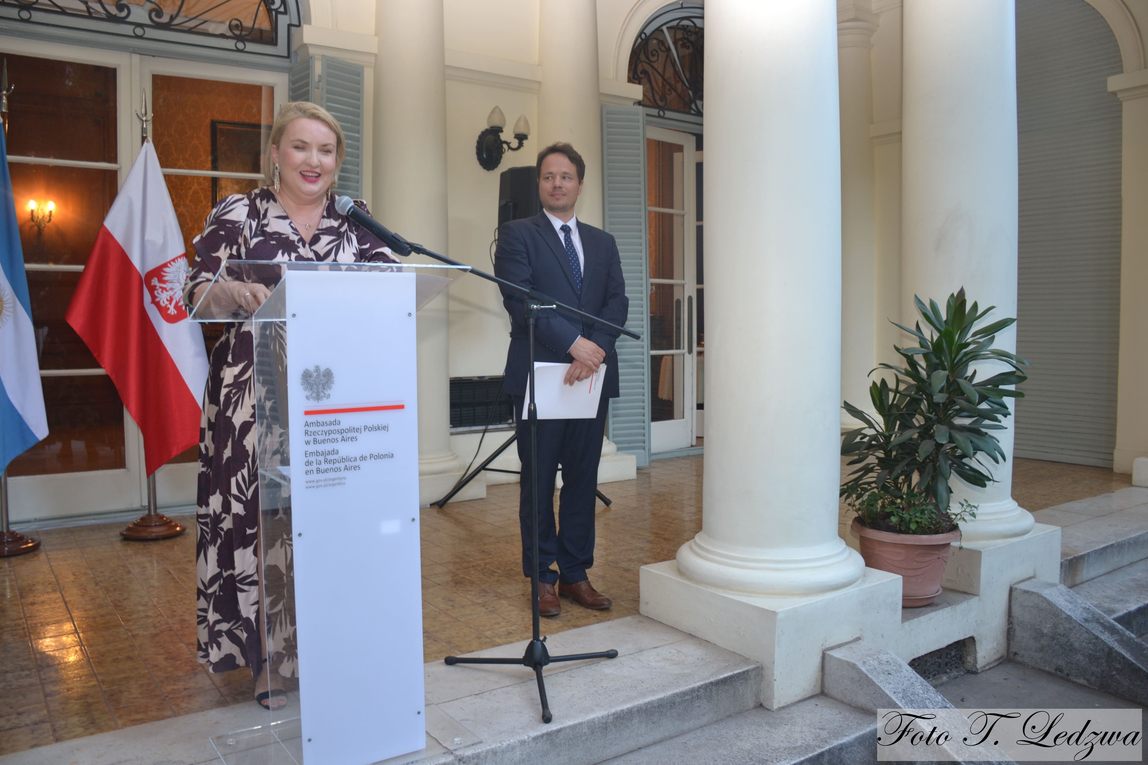 Celebración del 107° Aniversario de la Independencia de Polonia en la Embajada Polaca en Argentina